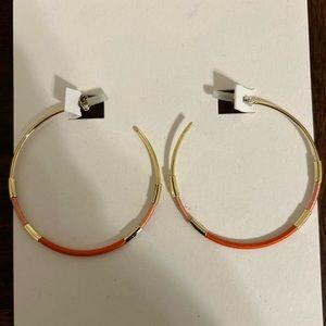 NWT &Other stories hoop earrings multicolored.